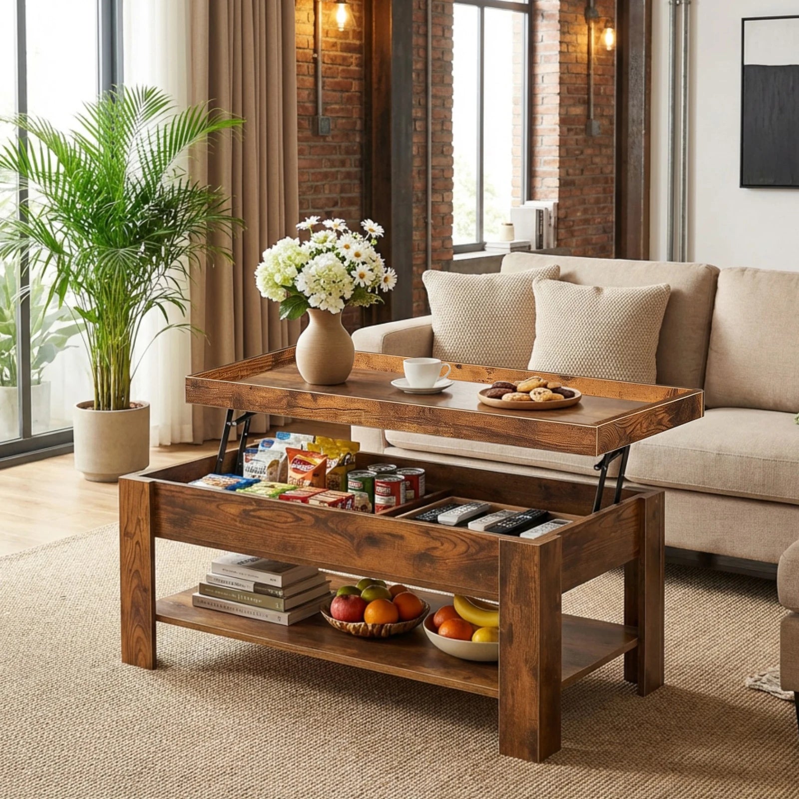 Makena Lift-Top Coffee Table