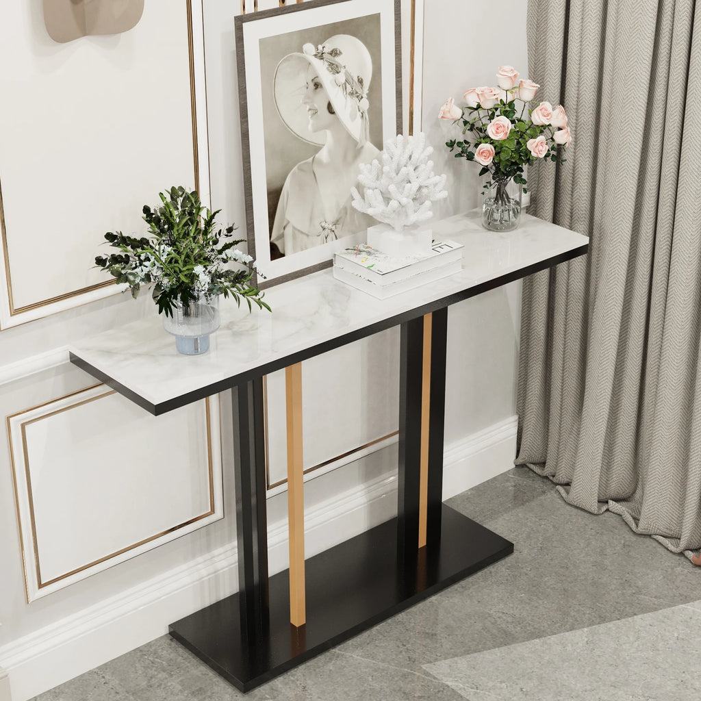 Liora Sintered Stone Console Table