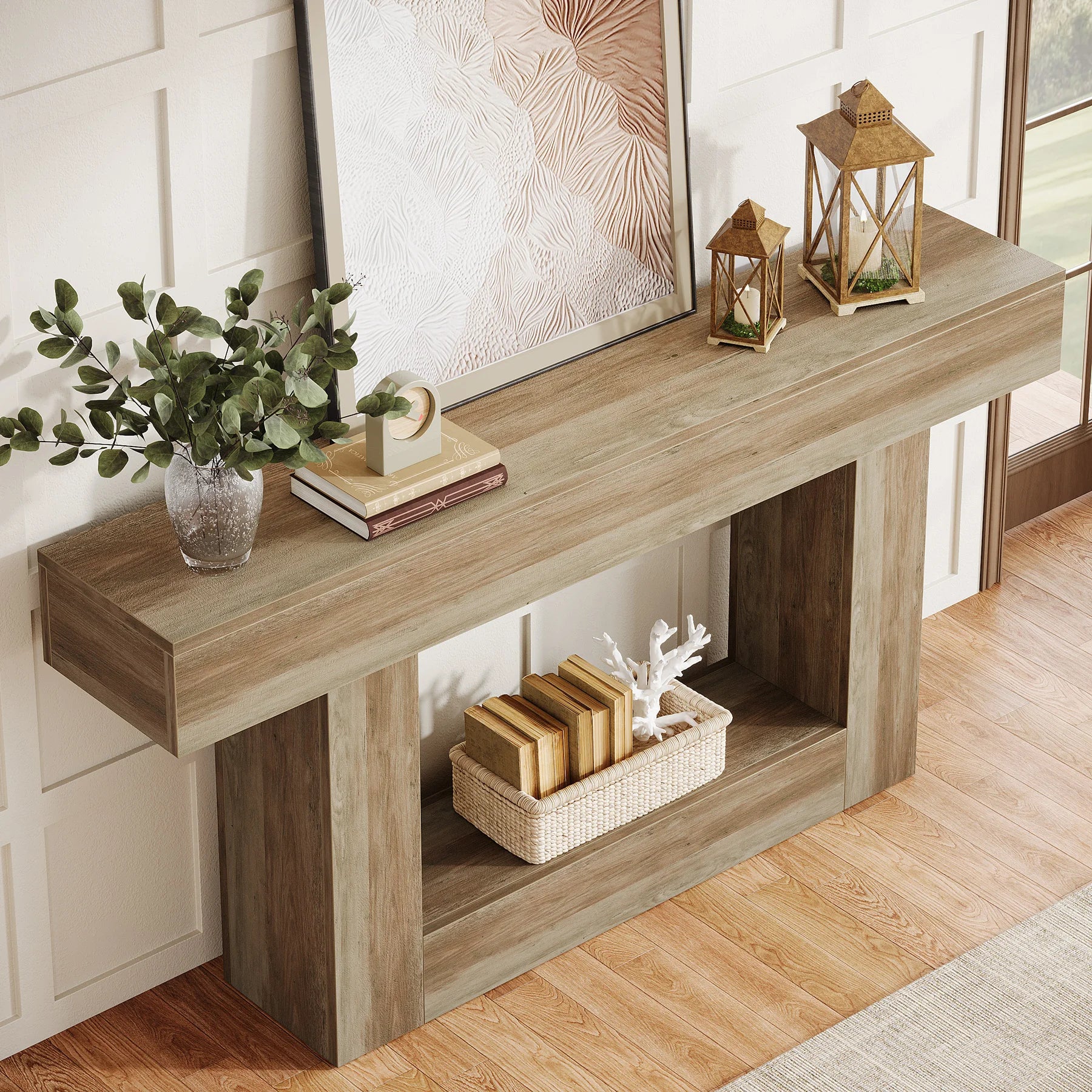 Osei U-Frame Console Table