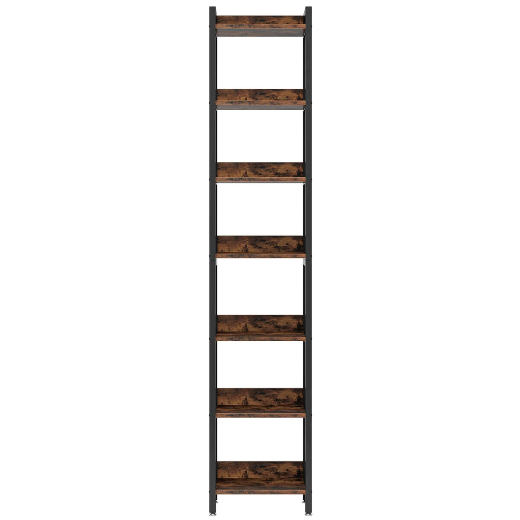 Ayo 7-Tier Narrow Bookcase