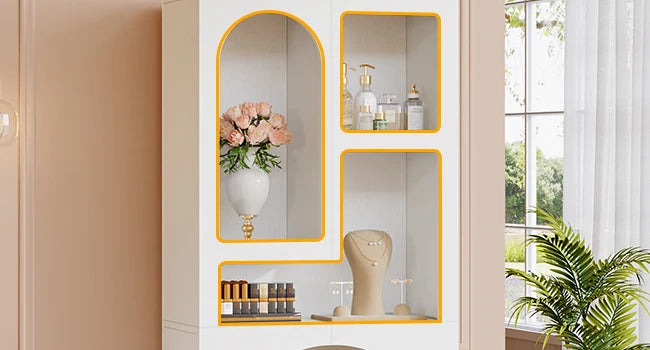 Ginny Geometric Bookshelf