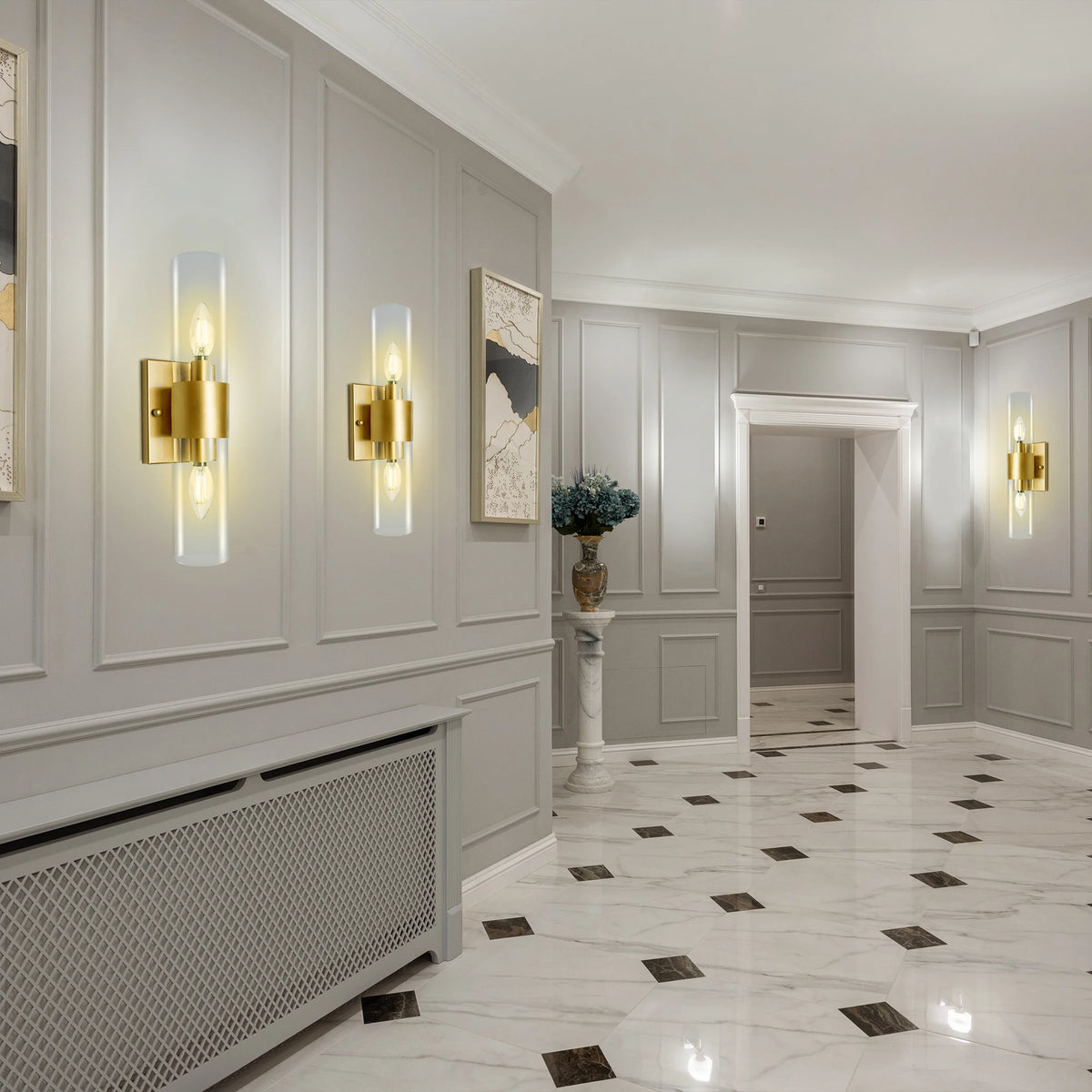 Axis Glow Two-Light Wall Sconce
