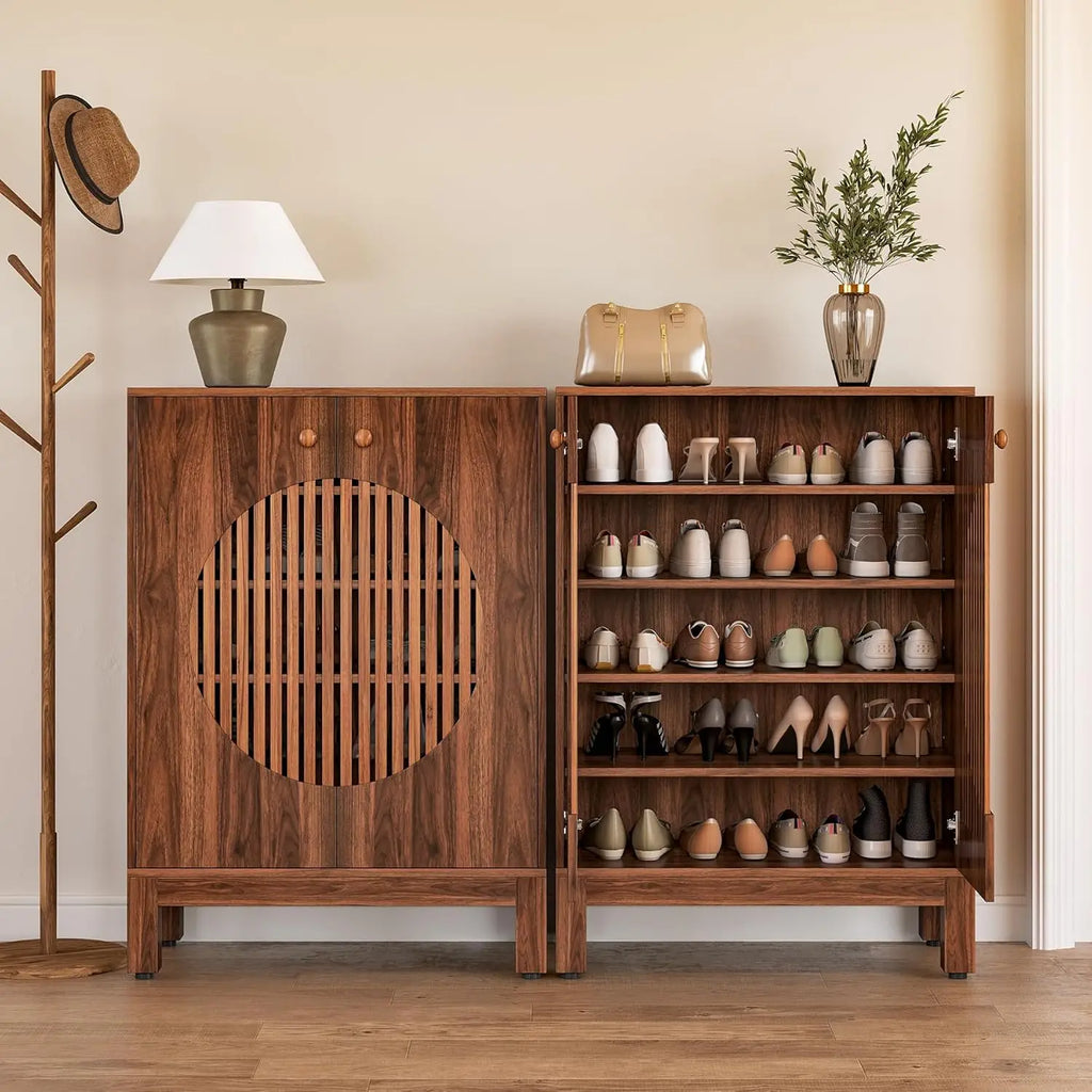 Crescent Shoe Cabinet
