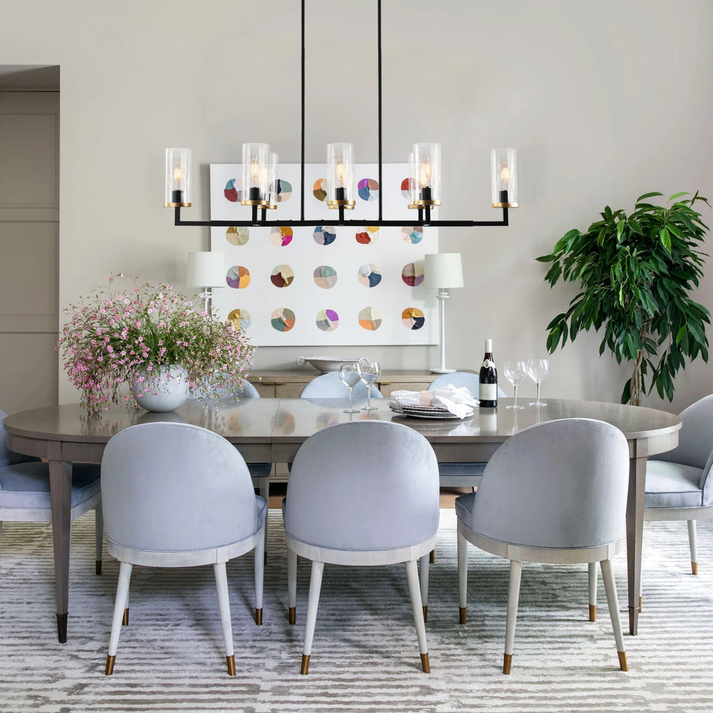 Westhaven Eight-Light Linear Chandelier