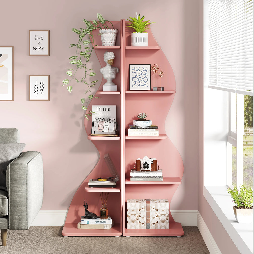 Sorella Sculptural Corner Shelf