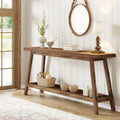 2-Tier Rustic Console Table