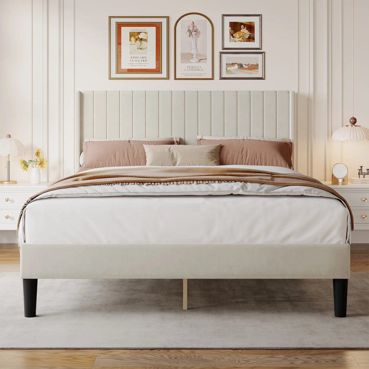 Whitmore Upholstered Platform Bed