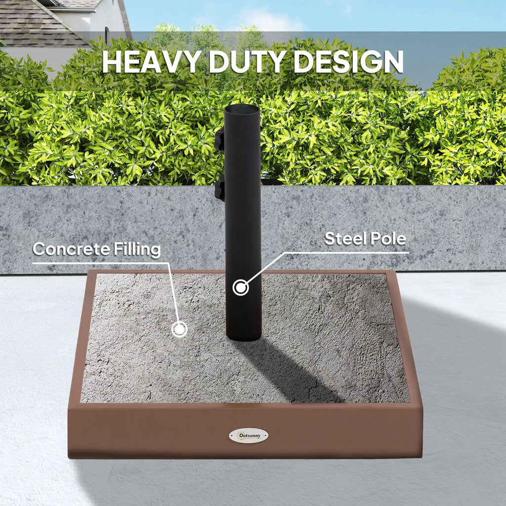 Cafebase Acacia Umbrella Stand – Coffee