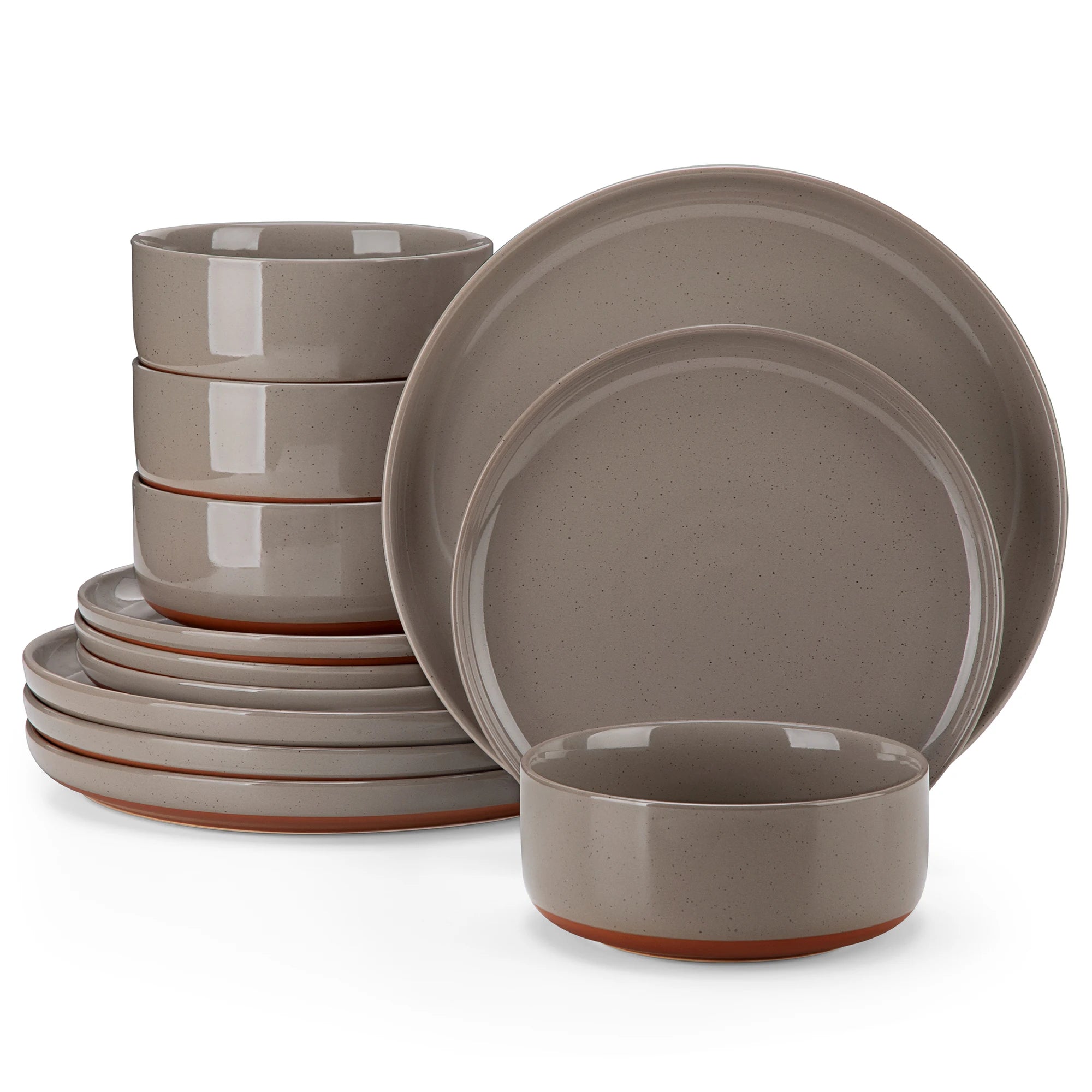 MALACASA TARA Stoneware Dinnerware Set