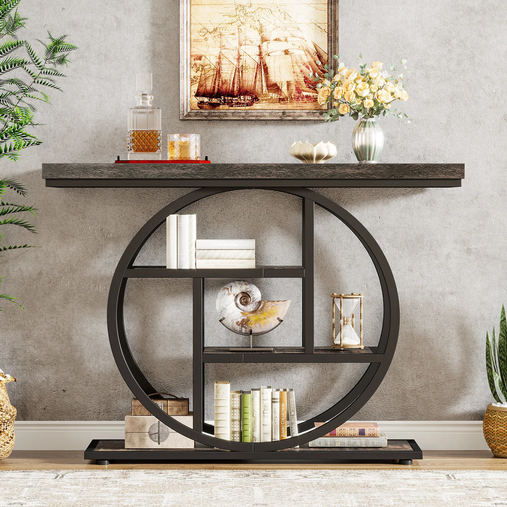 Zuri Sculptural Console Table