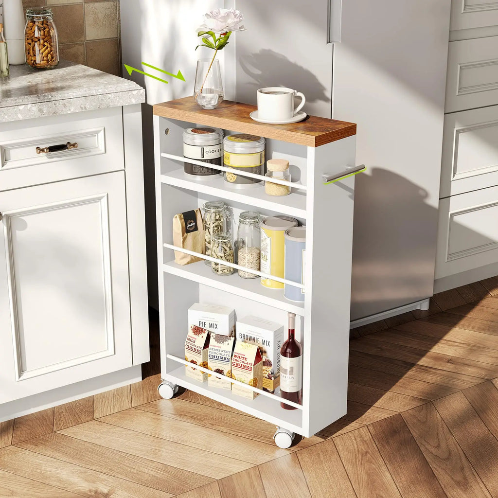 Claremont Slim Rolling Storage Cart