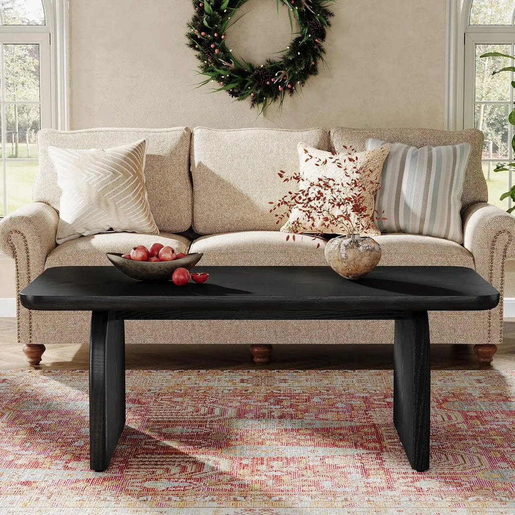 Tank Sculptural Rectangle Coffee Table