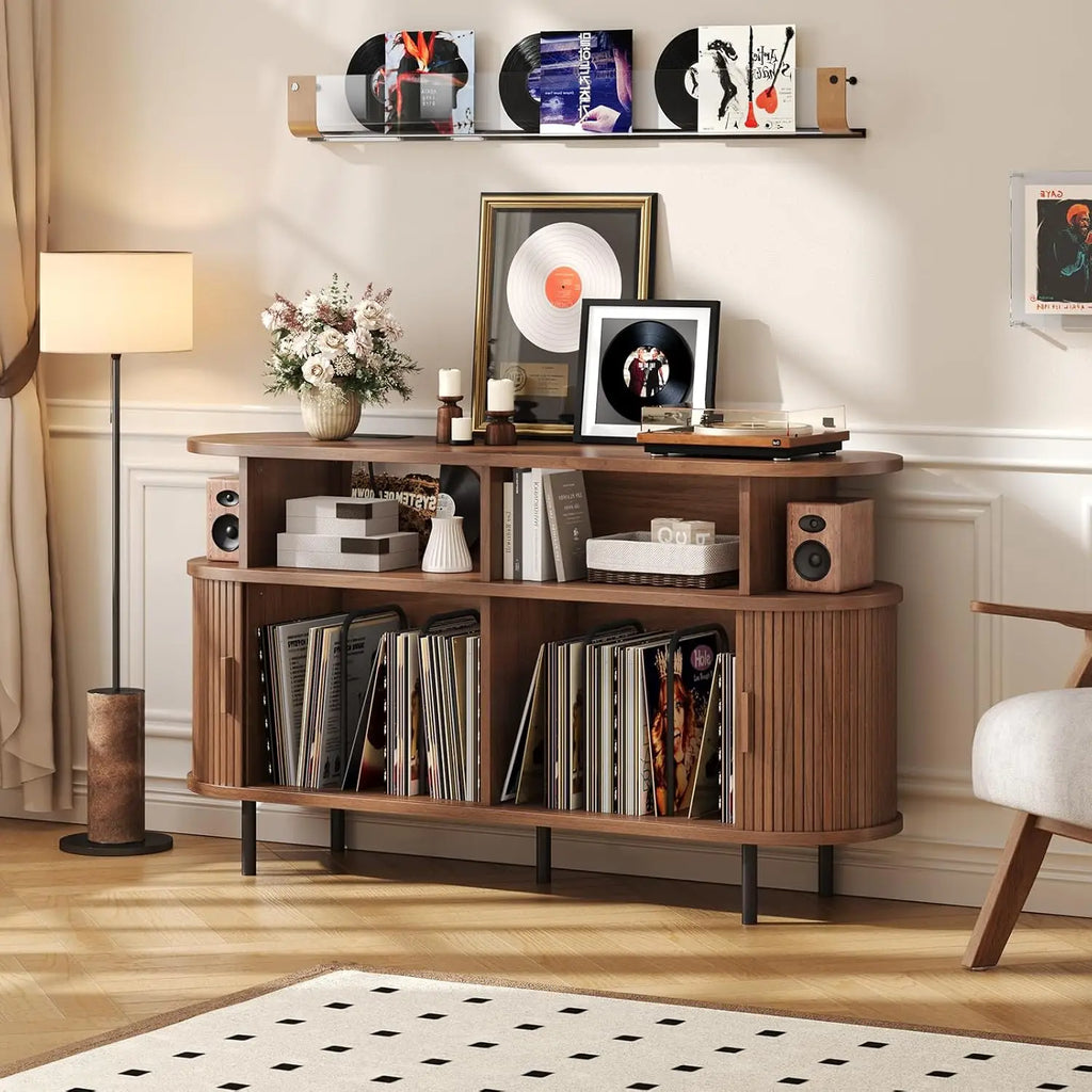 Lotushalo Record Player & Media Console