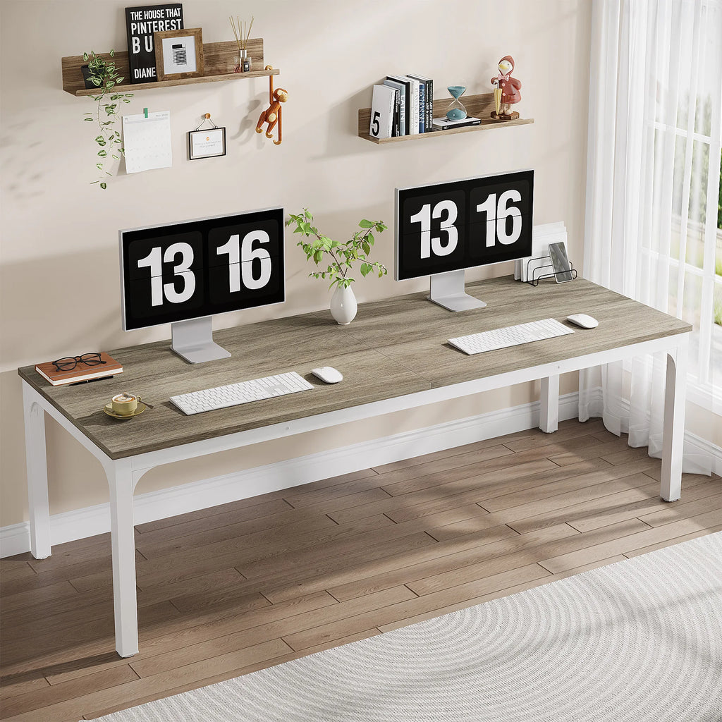 Temba Two-Person Workstation Desk