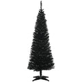 Noirspire black pencil Christmas tree on a four-foot base