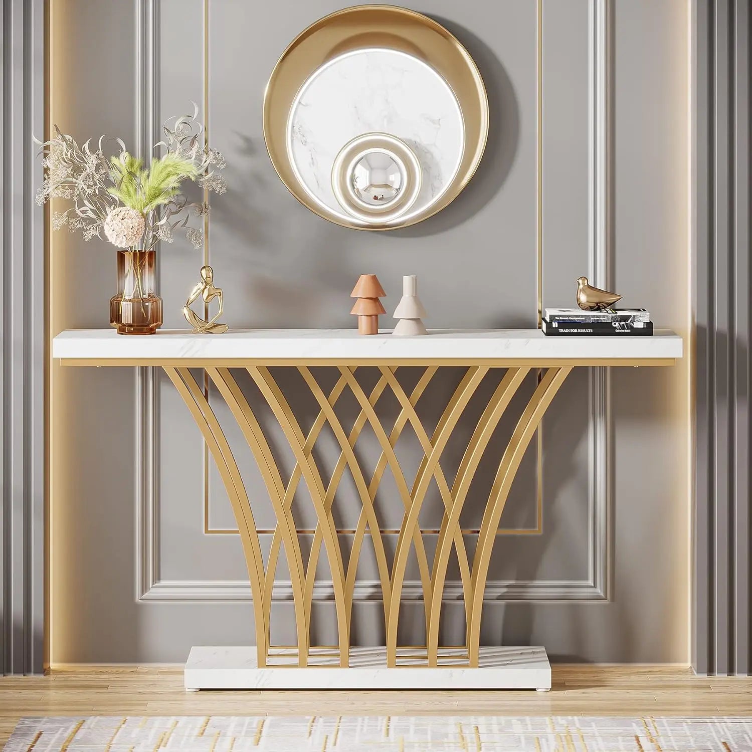 Valencia Marble Console Table