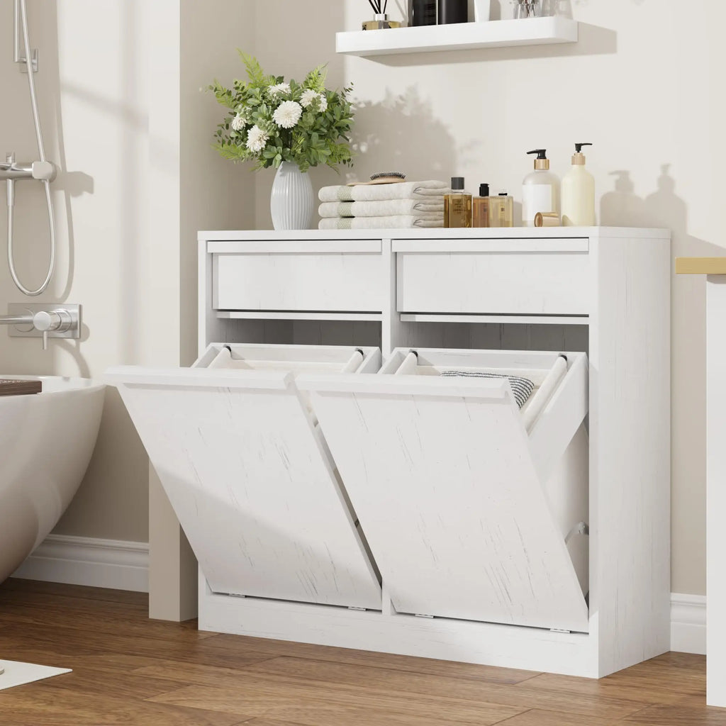 Norwood Double Tilt-Out Hamper Cabinet