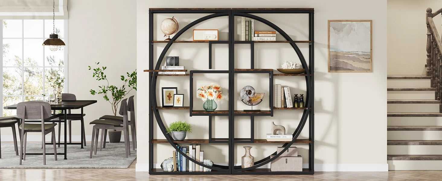 David Industrial Bookshelf