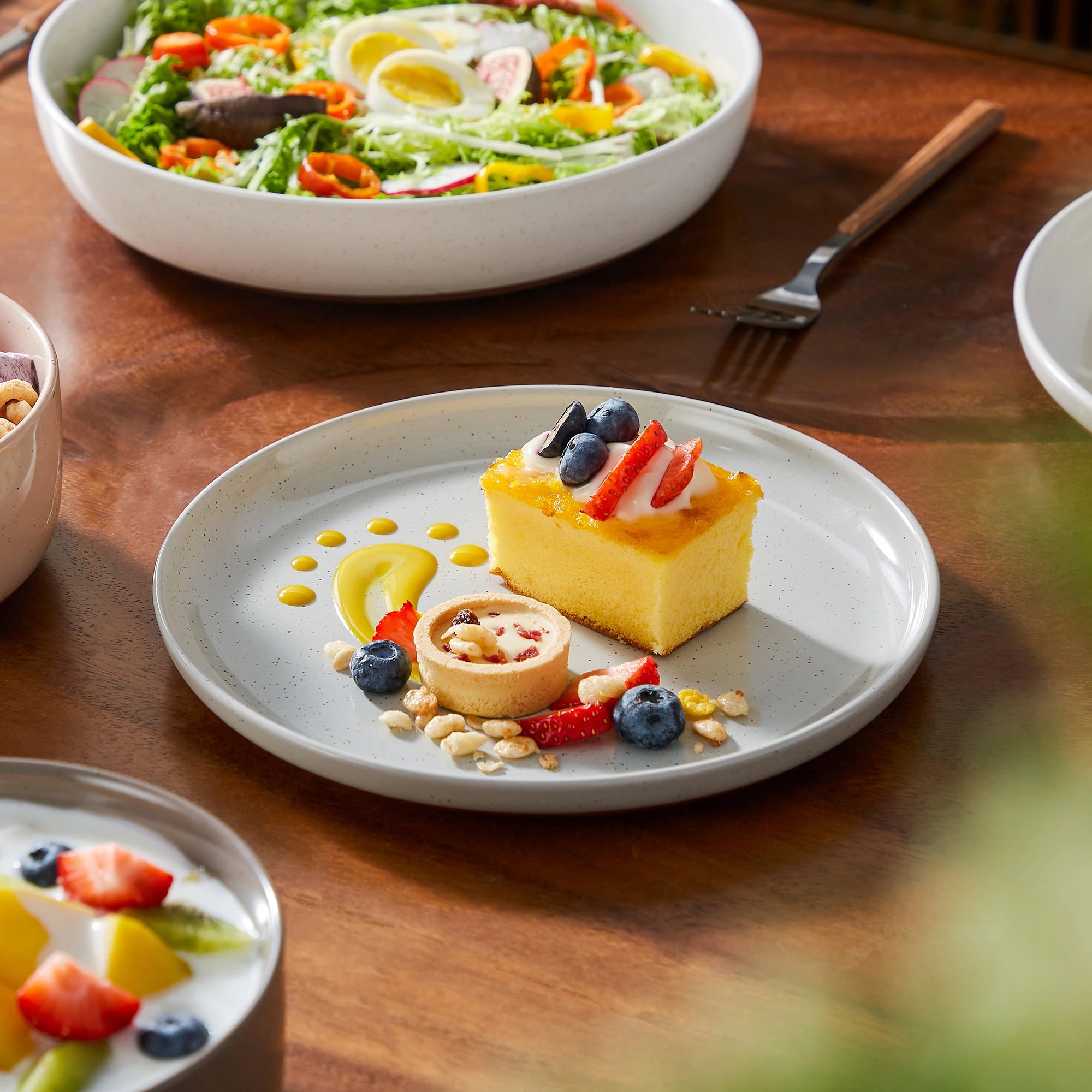 MALACASA Tara Multicolor Stoneware Dinnerware Set – 16/32 Pieces