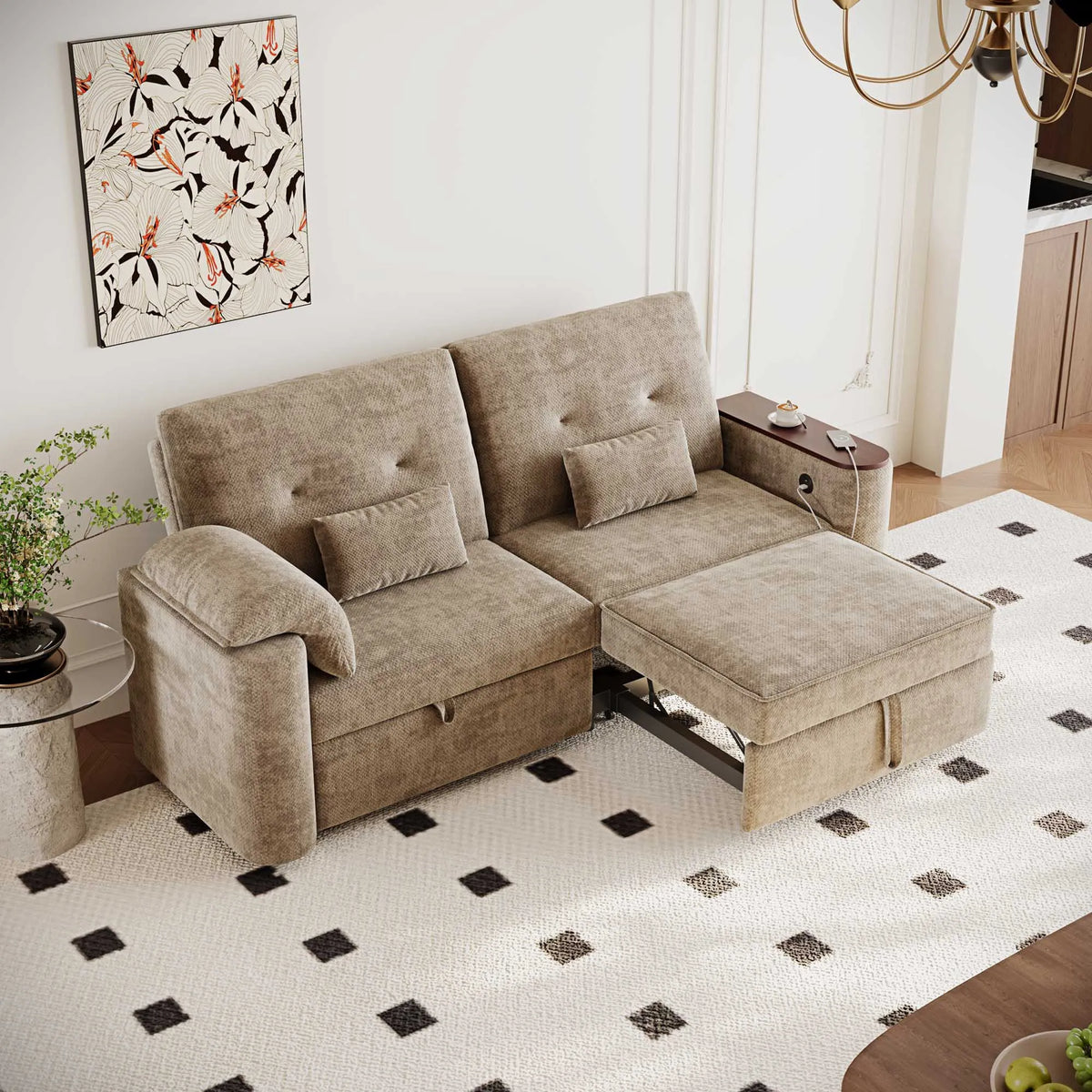 Avenbrook 3-in-1 Convertible Sleeper Sofa