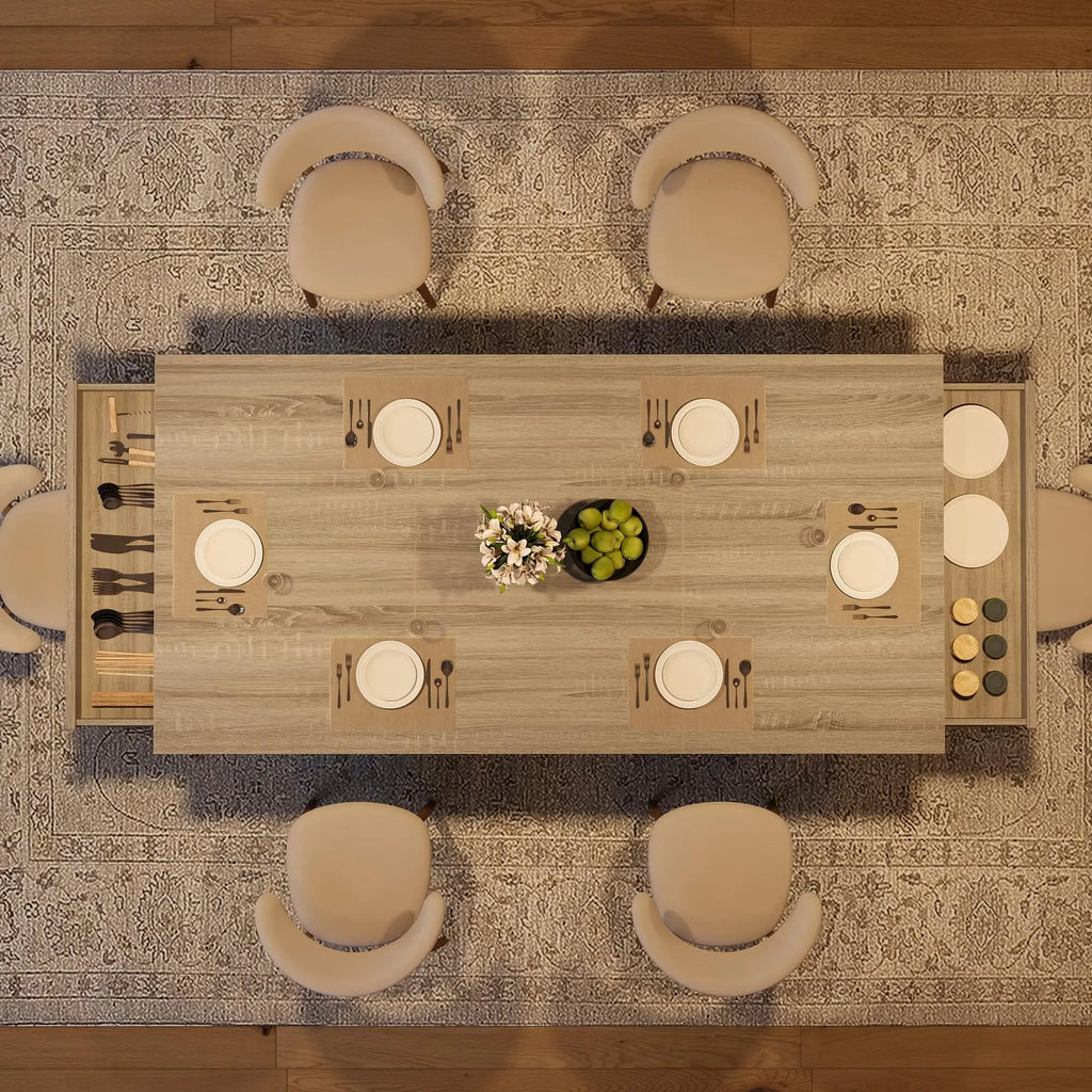 Langley Storage Dining Table