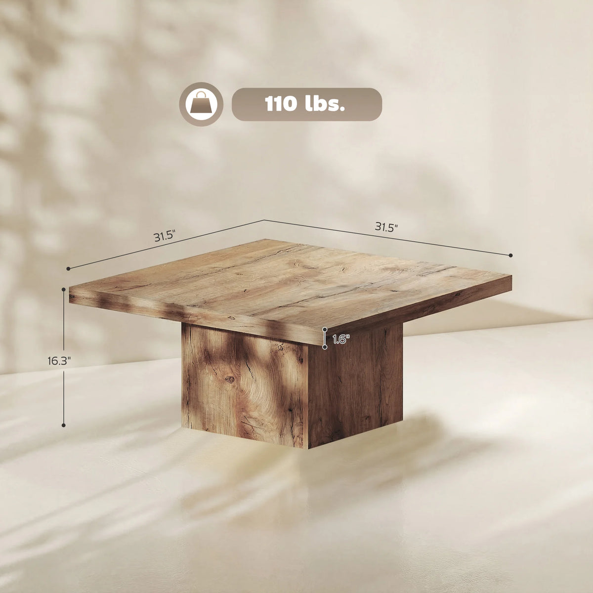 Harmonycrest Square Coffee Table