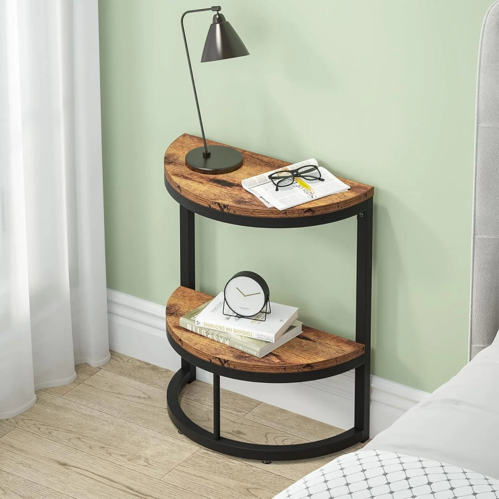 Harbor Half-Moon Side Table