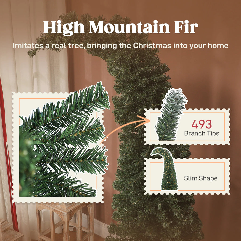 Whimsyglow Pre-Lit Christmas Tree, 6-Foot