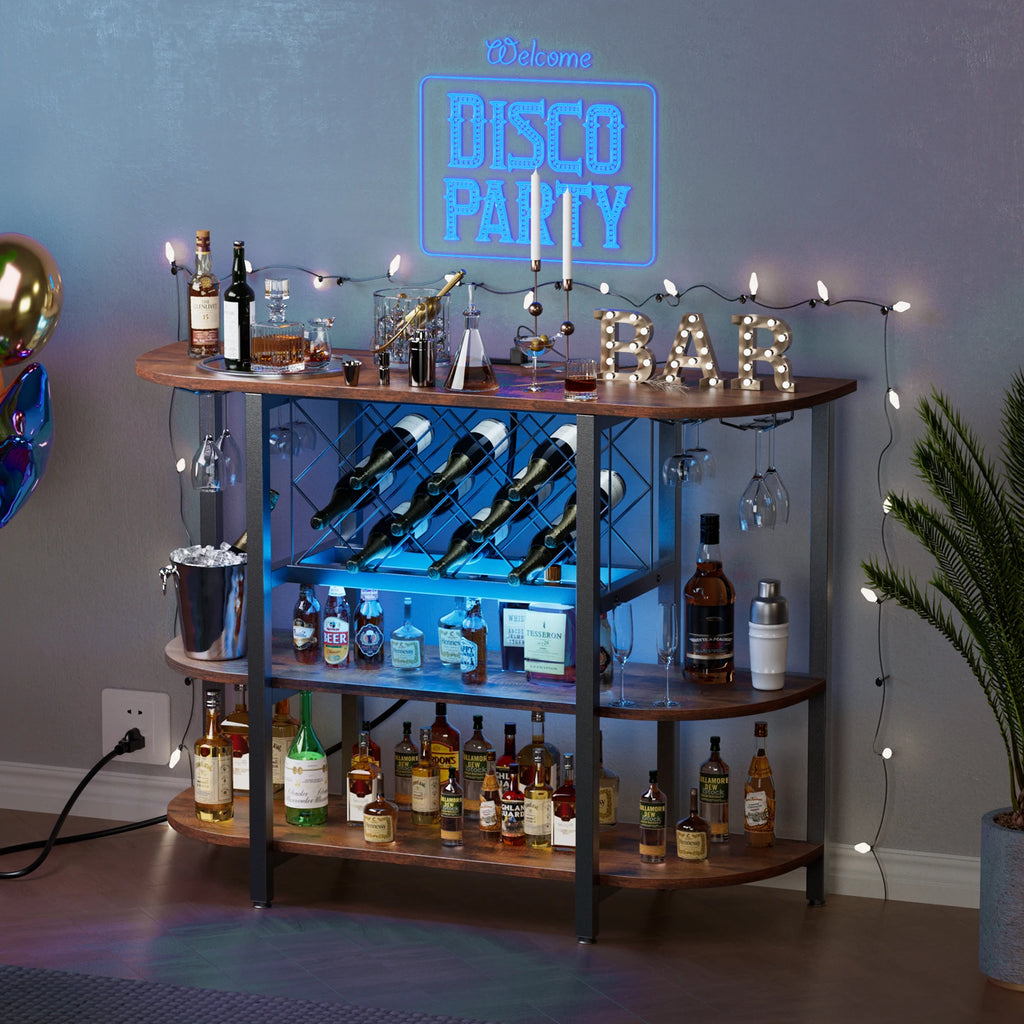 Caskmere LED Home Bar Station