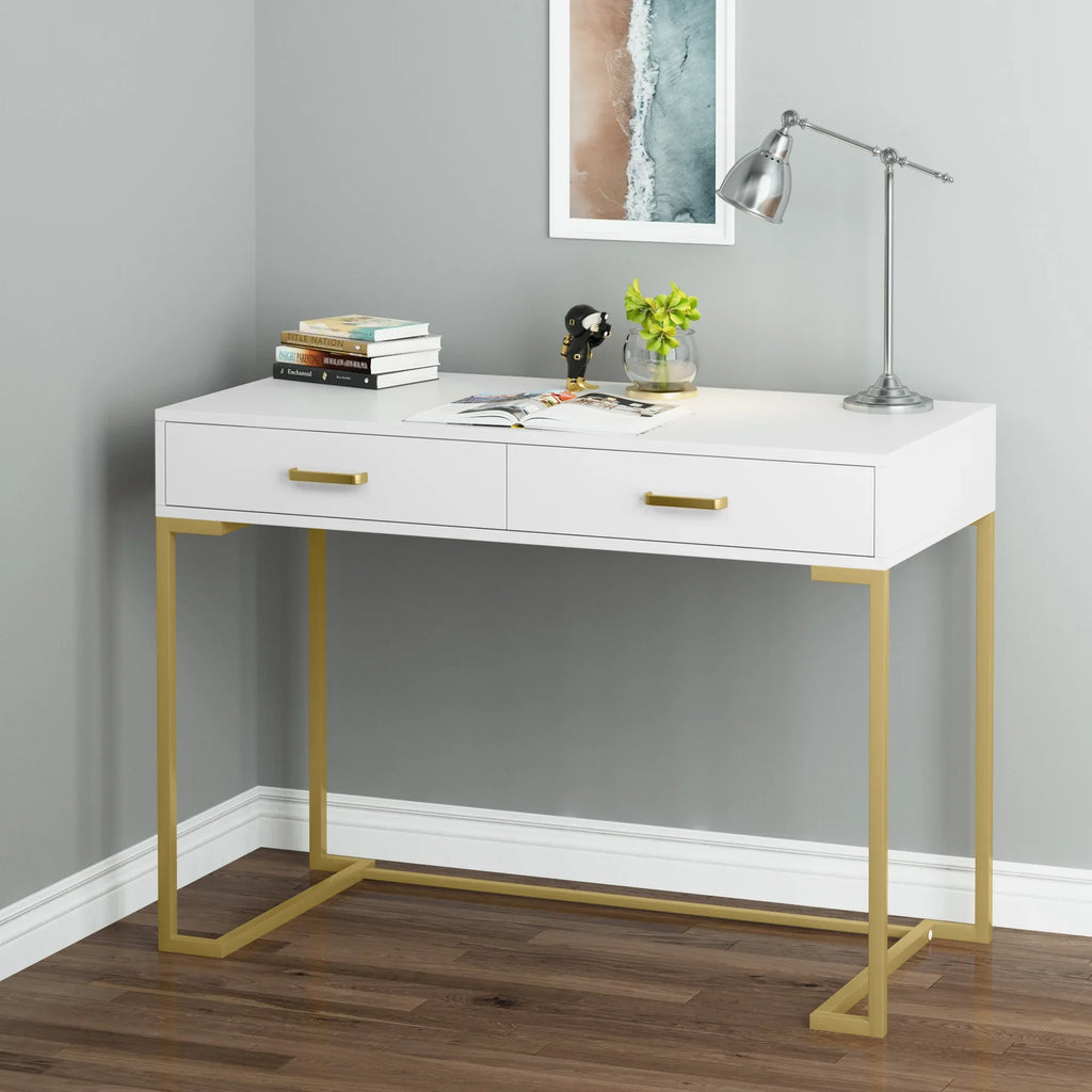 Breezeloom 2-Drawer Vanity Desk