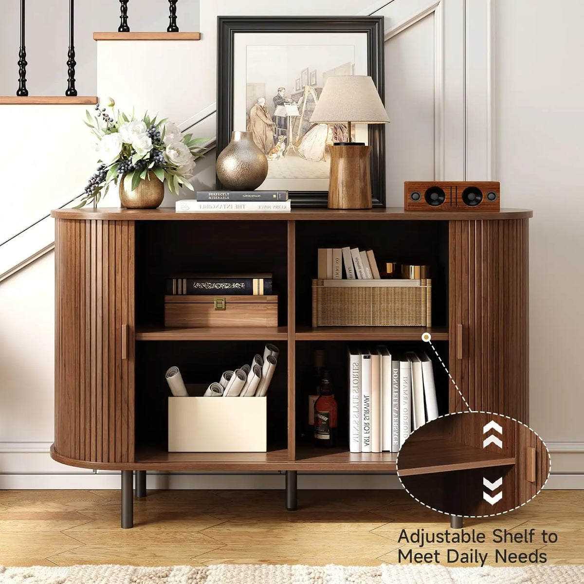 Vignettecharm Fluted Sideboard