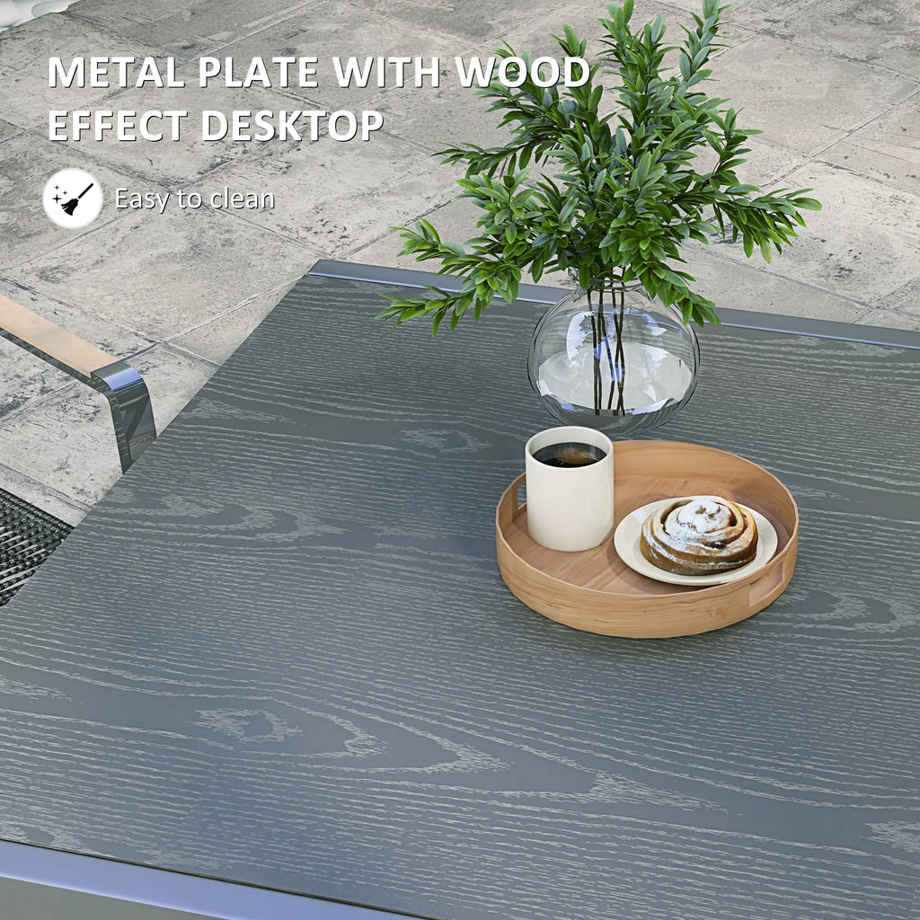 Grovevale Extendable Aluminum Patio Dining Table