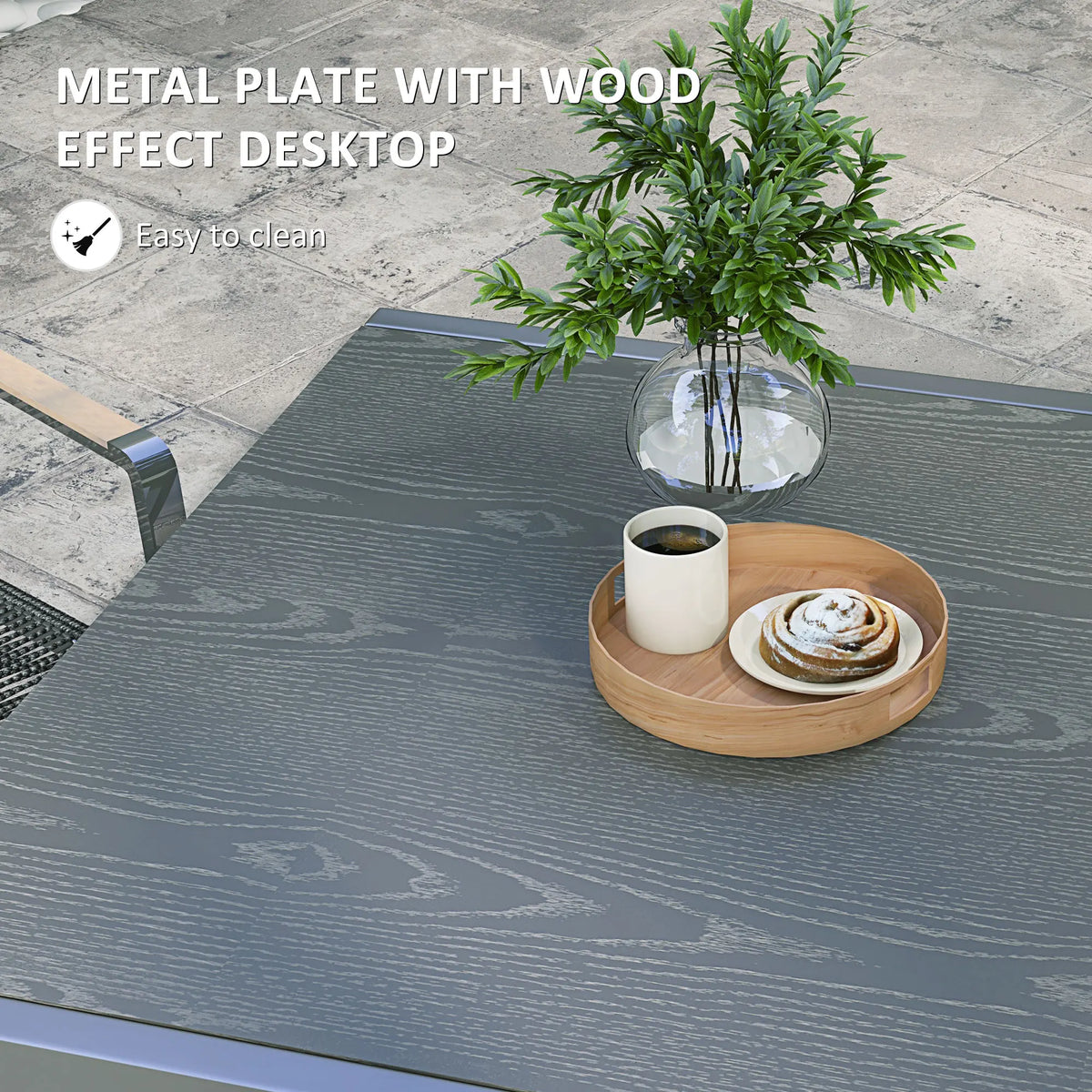 Grovevale Extendable Aluminum Patio Dining Table