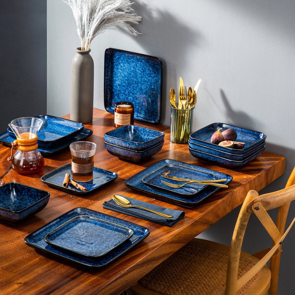 Vancasso Stern Blue Dinnerware