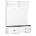 Charmbloom Entryway Hall Tree with Storage Bench