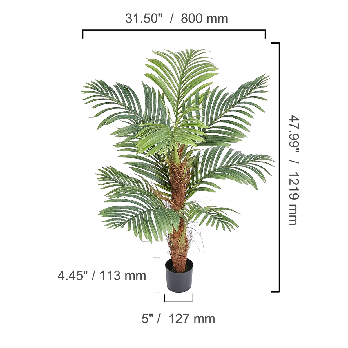 Everfrond Artificial Palm Tree Collection