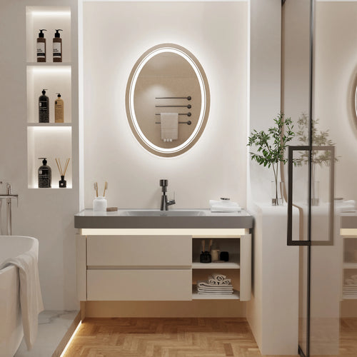 Arlo Oval LED Bathroom Mirror