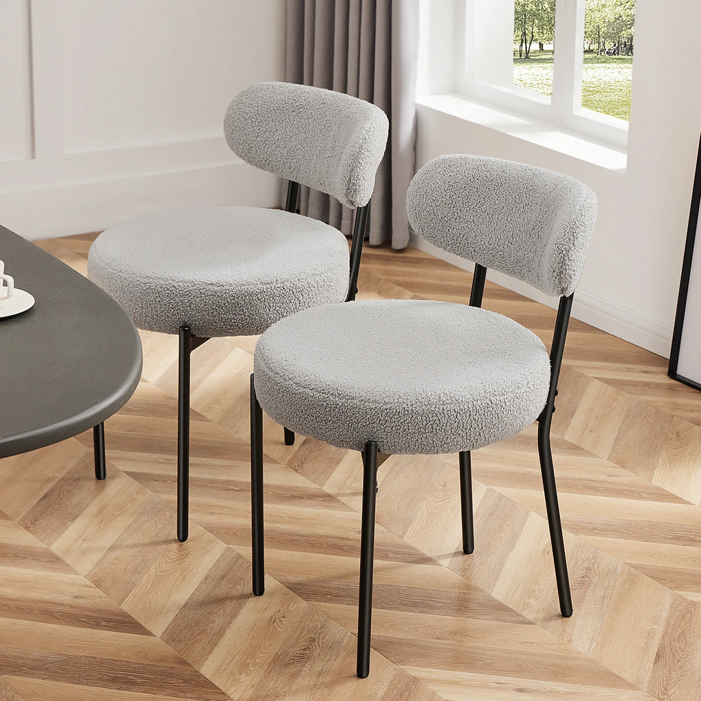Maren Plush Dining Chairs, Set of 2