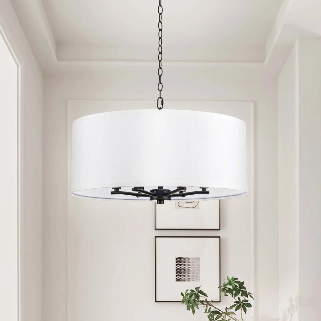 Ivoryline White Drum Pendant