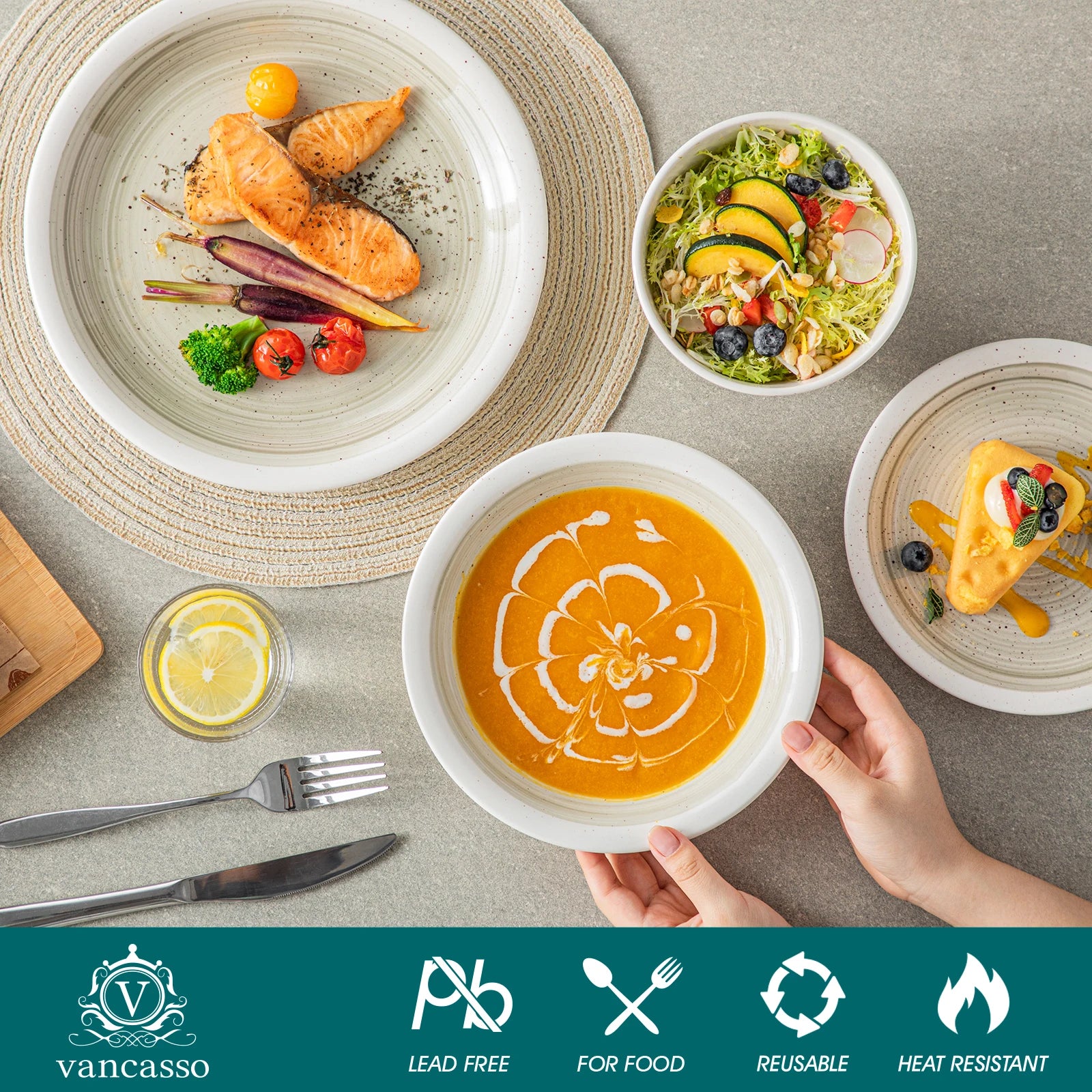 VANCASSO Ori Dinnerware in 4 Colors