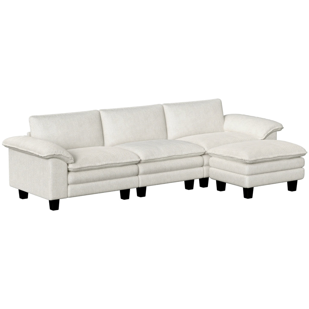 Torrington Modular Velvet Sectional