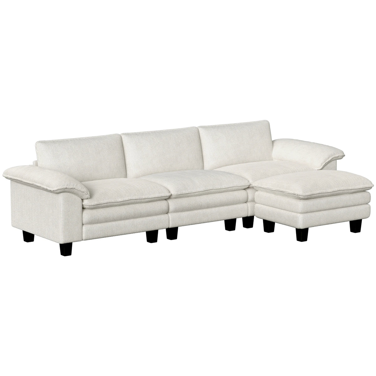Torrington Modular Velvet Sectional