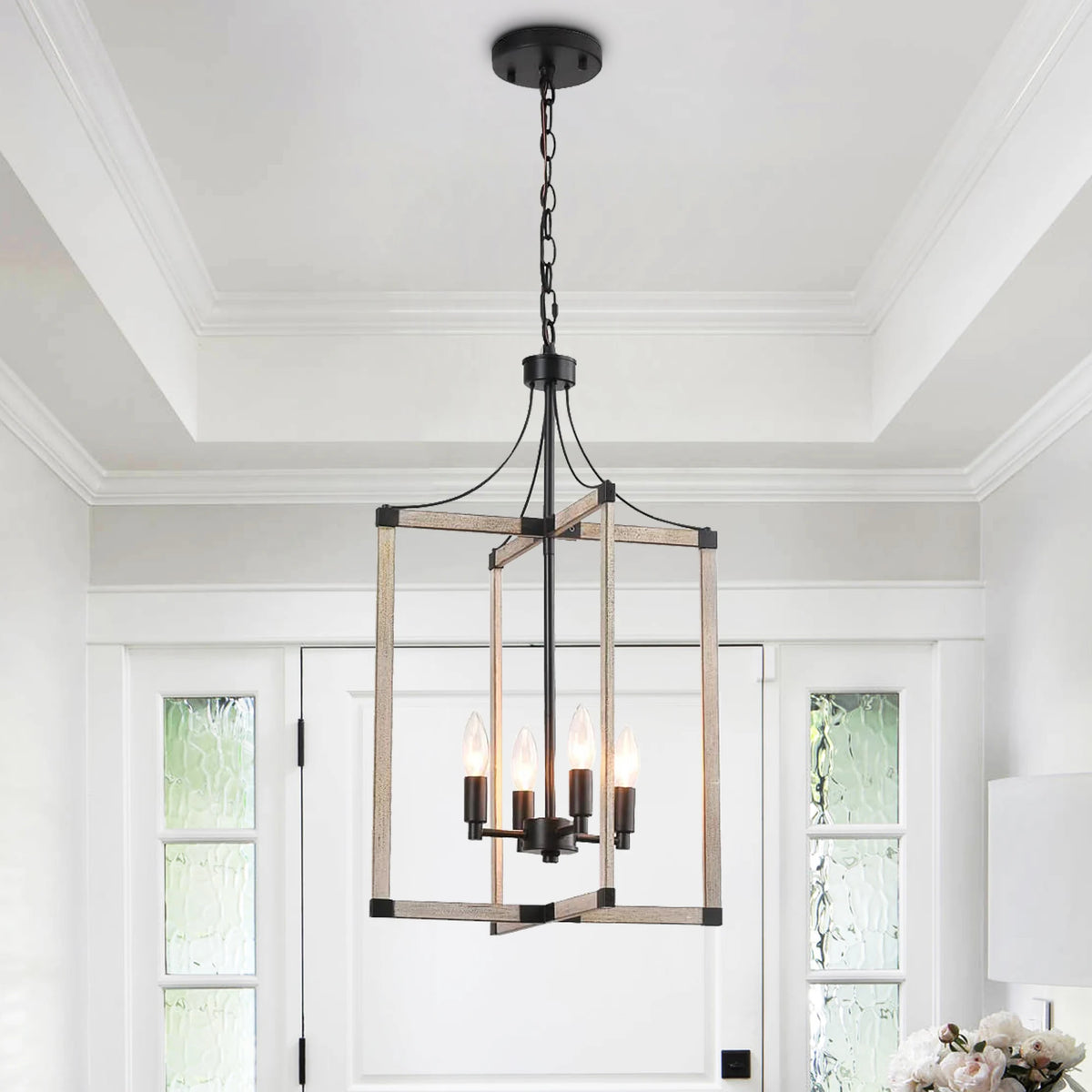 Briarwood 4-Light Rustic Farmhouse Chandelier