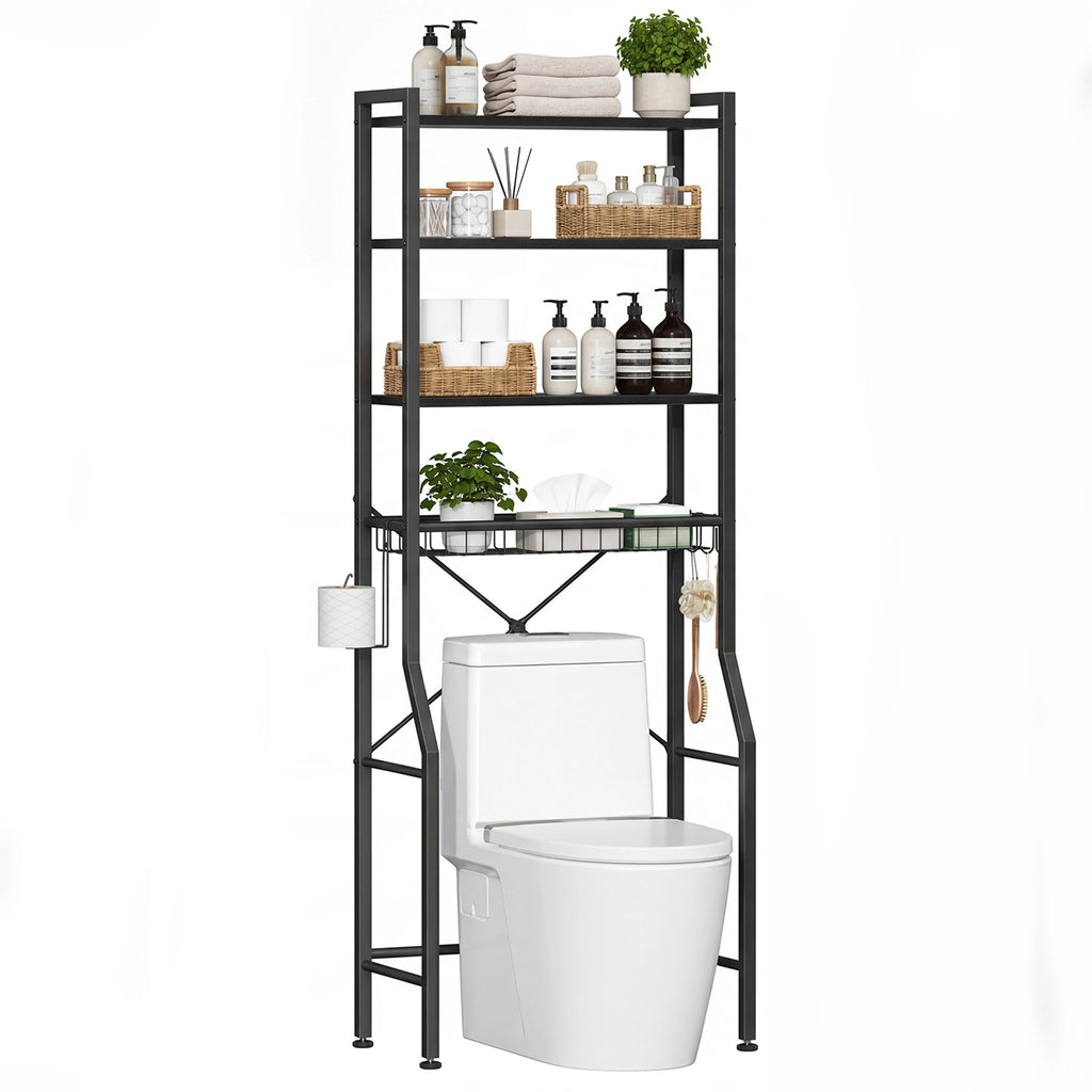 Nectarnote 4-Tier Over-Toilet Storage Shelf