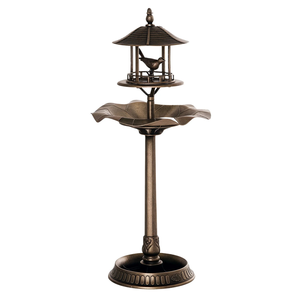 Perchwell 3-in-1 Bird Bath & Feeder