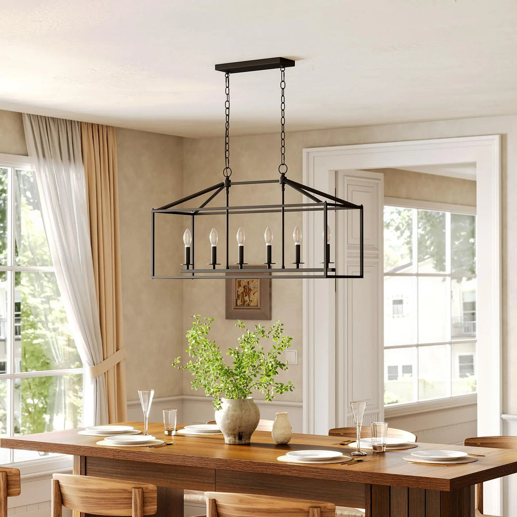 Ridgewell 6-Light Linear Chandelier