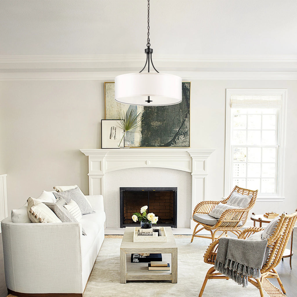 Rosefen Five-Light Drum Chandelier