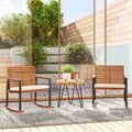 Suncarrow Acacia Rocking Chairs, Set of 2