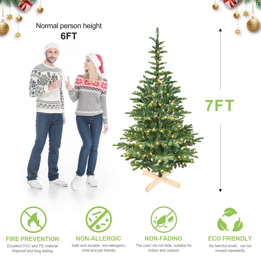 Hearthpine Pre-Lit Christmas Tree