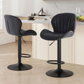 Lennox Adjustable Swivel Bar Stools, Set of 2